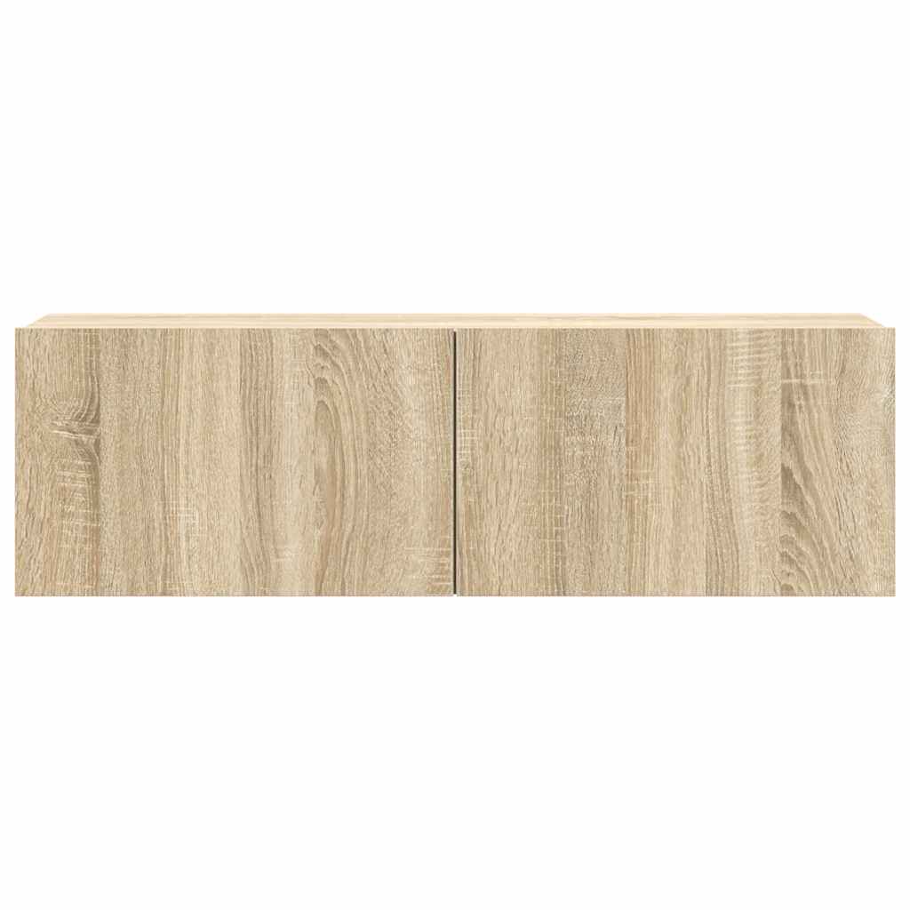 4-tlg. TV-Schrank-Set Sonoma-Eiche Holzwerkstoff