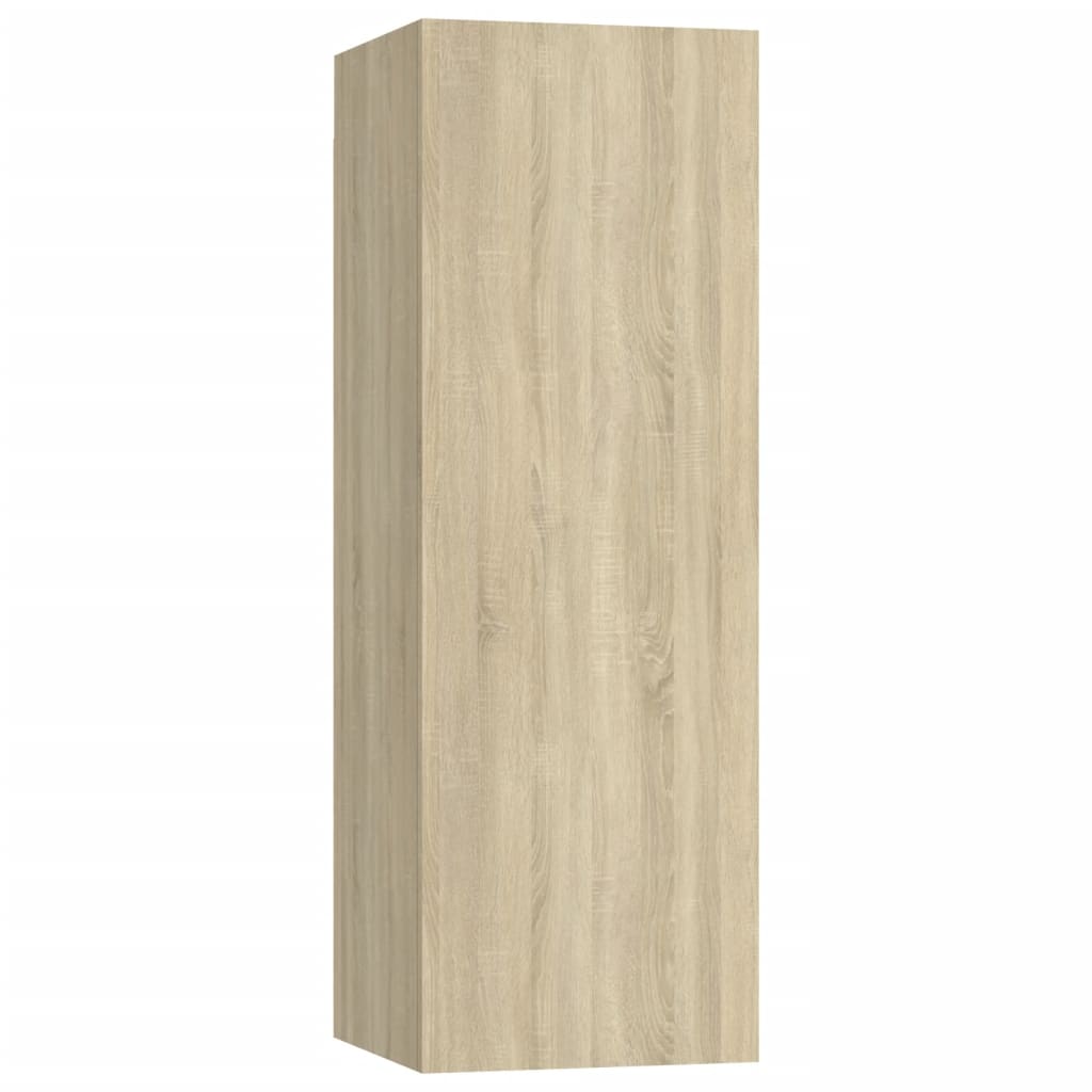 4-tlg. TV-Schrank-Set Sonoma-Eiche Holzwerkstoff