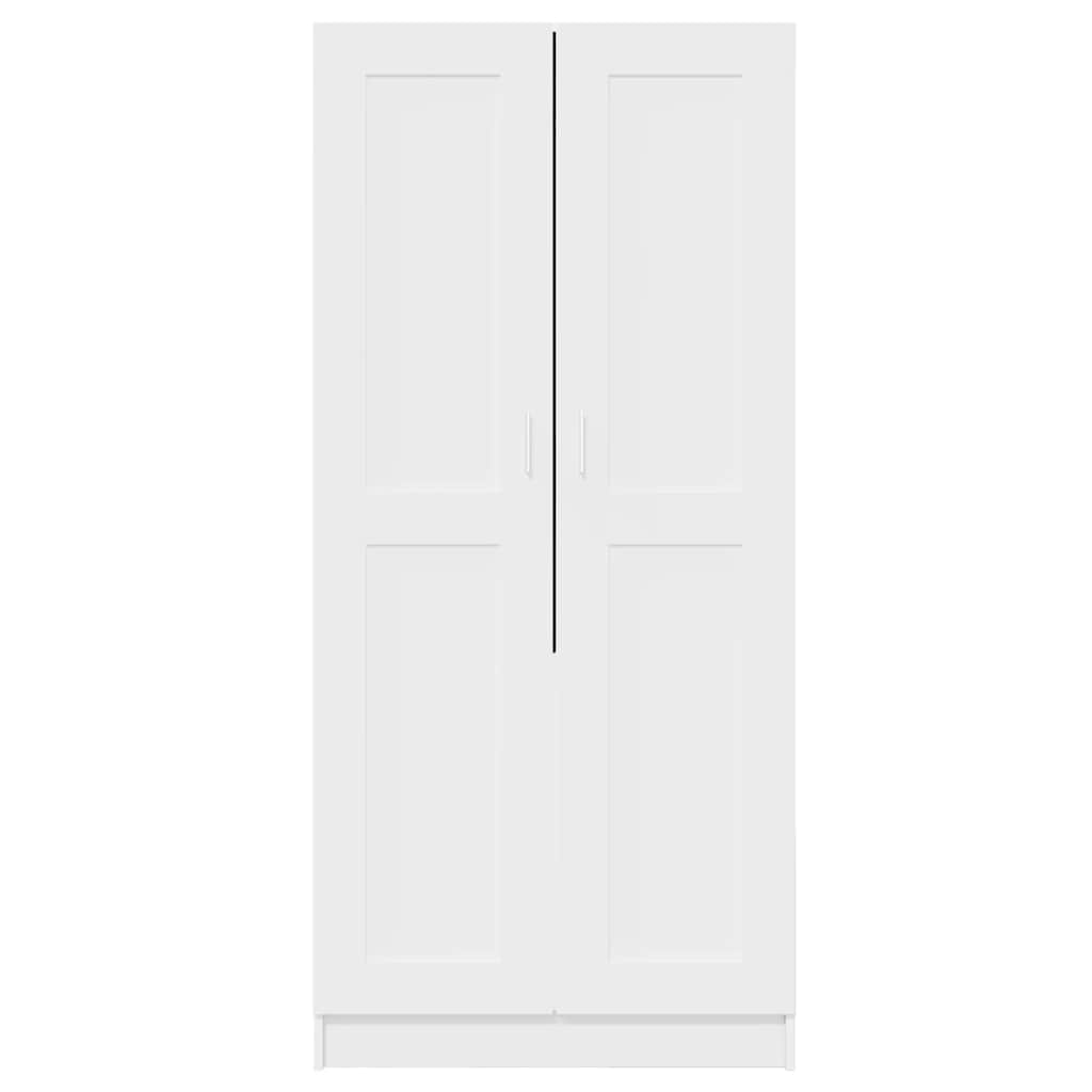 Kleiderschrank Weiß 82,5x51,5x180 cm Holzwerkstoff