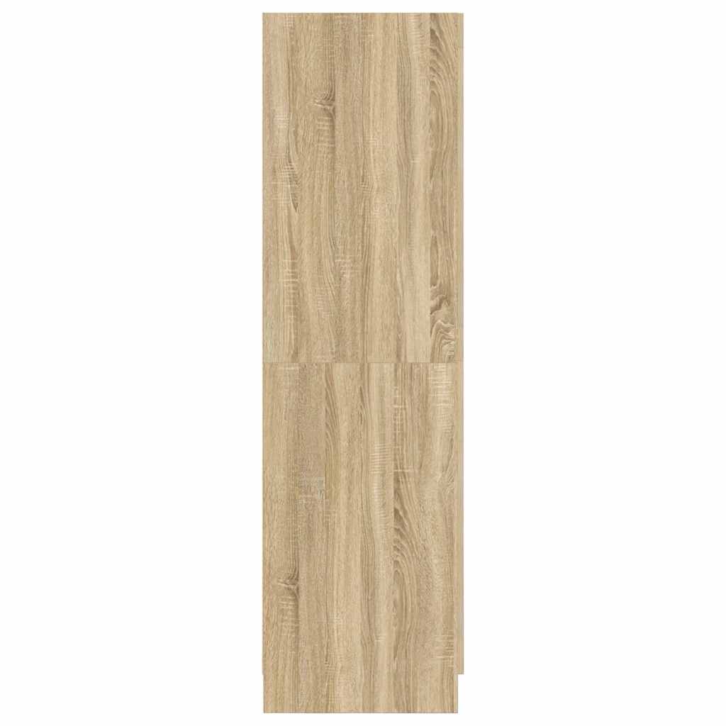 Kleiderschrank Sonoma-Eiche 82,5x51,5x180 cm Holzwerkstoff
