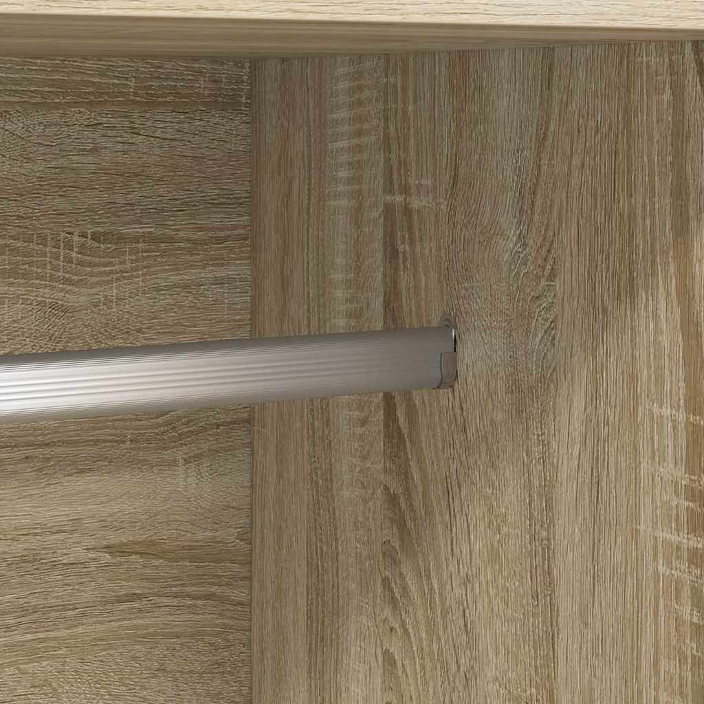 Kleiderschrank Sonoma-Eiche 82,5x51,5x180 cm Holzwerkstoff