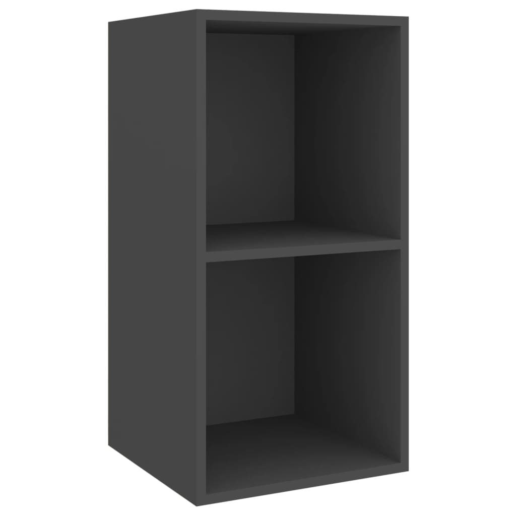 5-tlg. TV-Schrank-Set Grau Holzwerkstoff