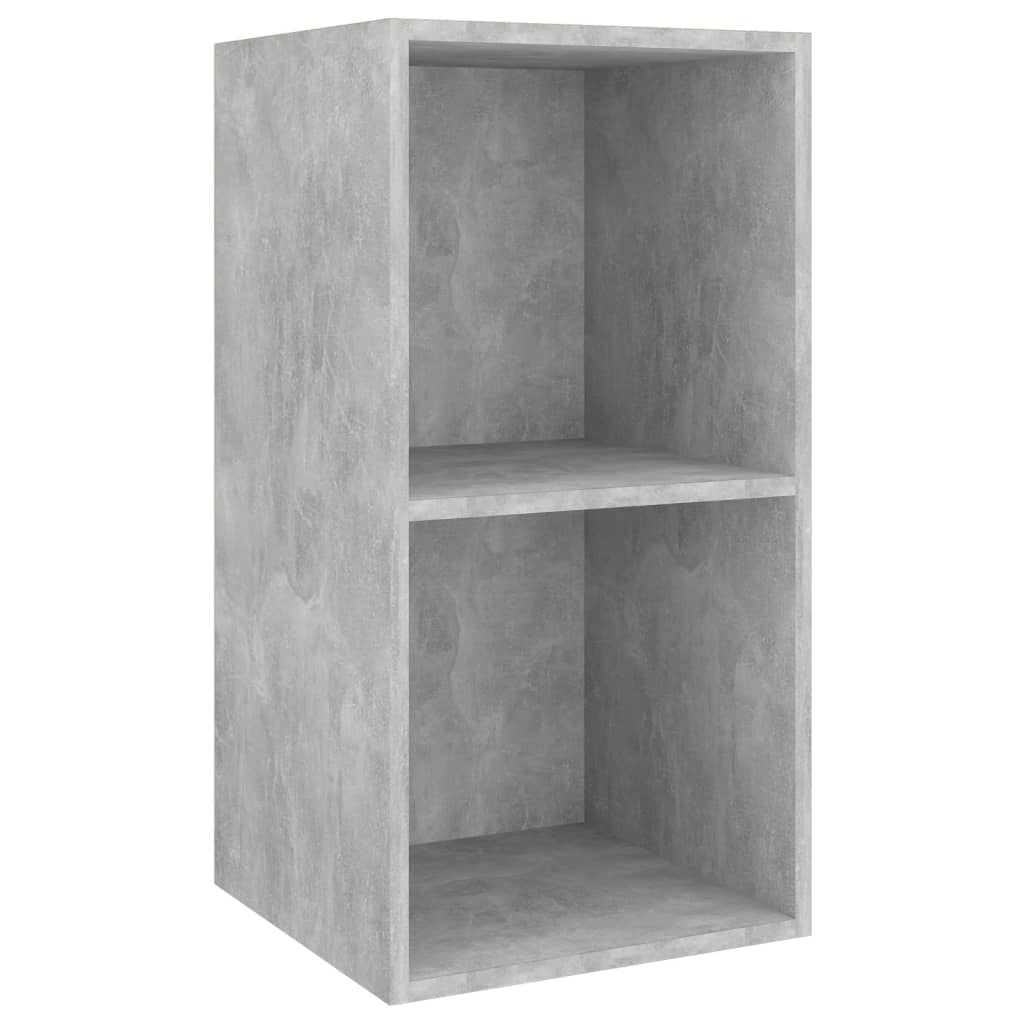 5-tlg. TV-Schrank-Set Betongrau Holzwerkstoff