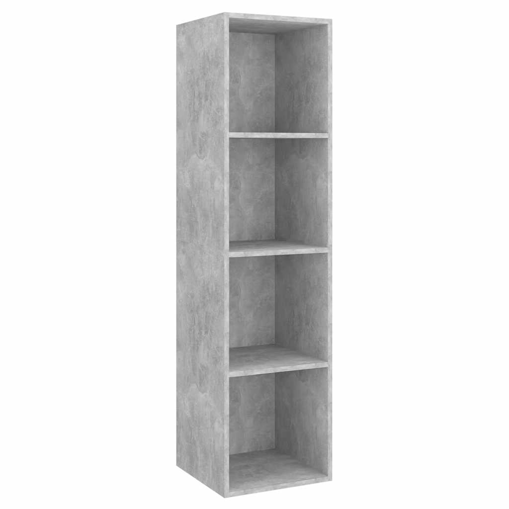 5-tlg. TV-Schrank-Set Betongrau Holzwerkstoff