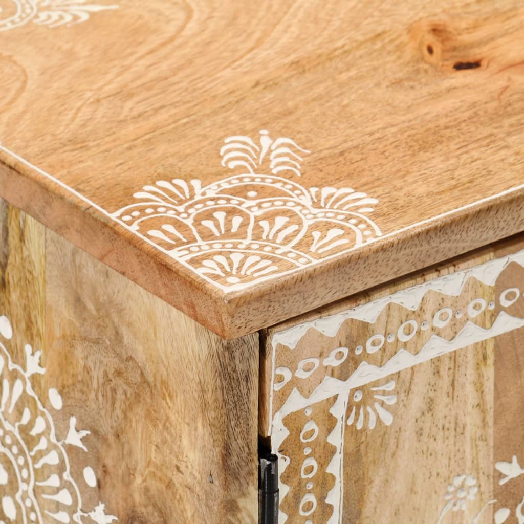 TV-Schrank 110x30x40 cm Massivholz Mango