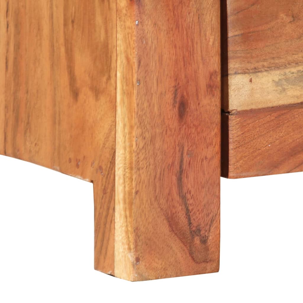 TV-Schrank 110x30x40 cm Massivholz Akazie