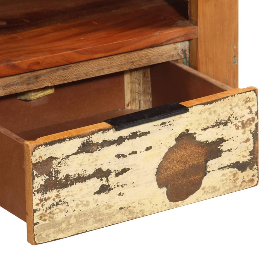 TV-Schrank 110x30x40 cm Altholz Massiv