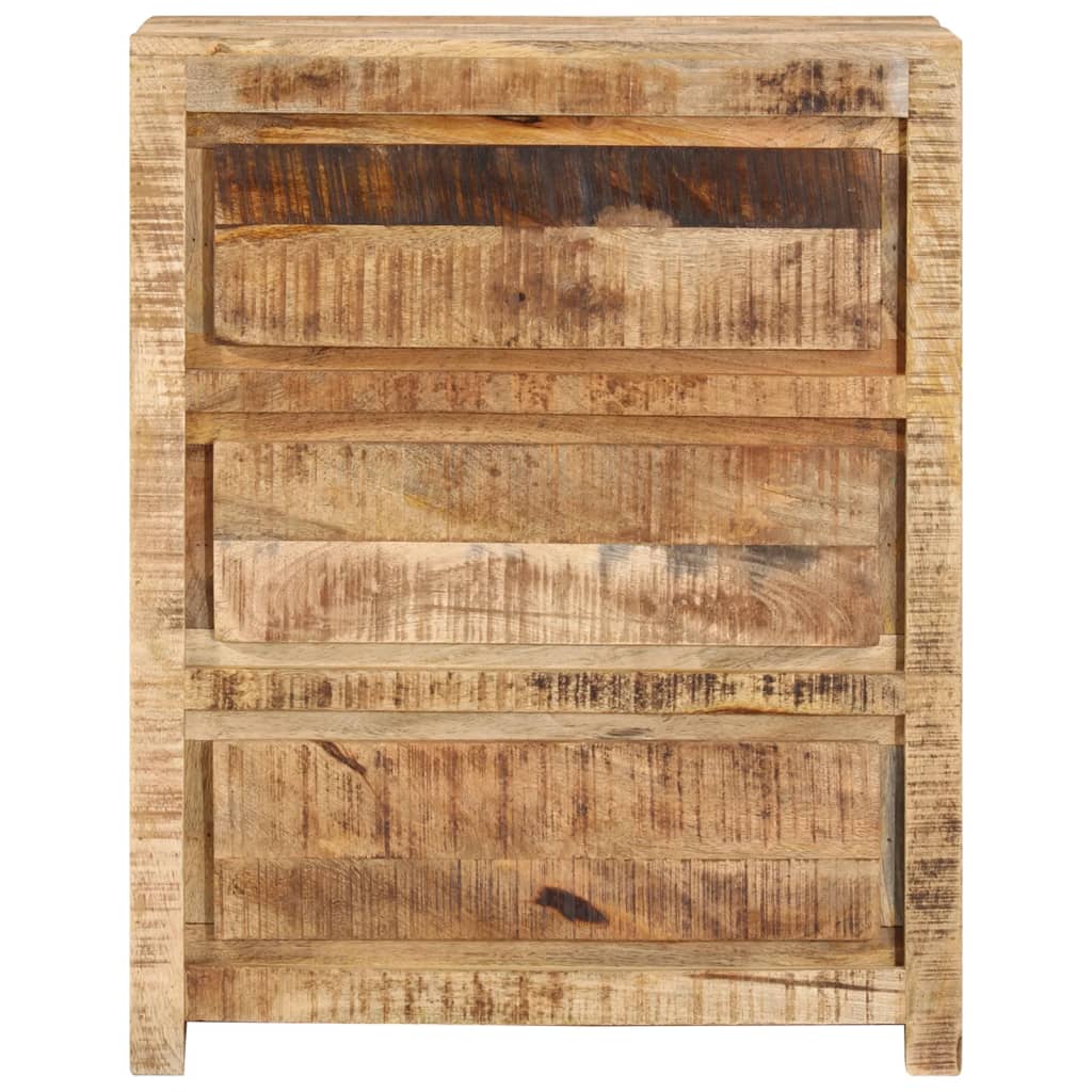 Schubladenschrank 60x33x75 cm Massivholz Mango