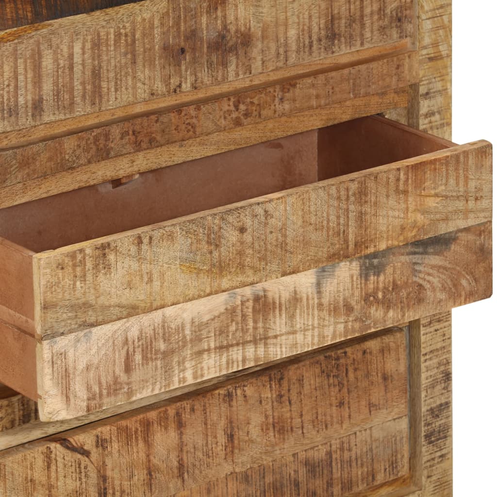 Schubladenschrank 60x33x75 cm Massivholz Mango