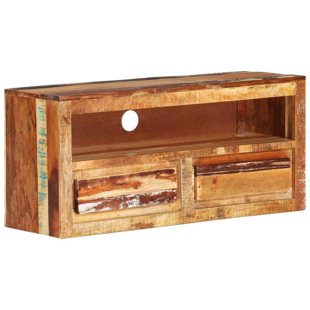 TV-Schrank 88x30x40 cm Altholz Massiv