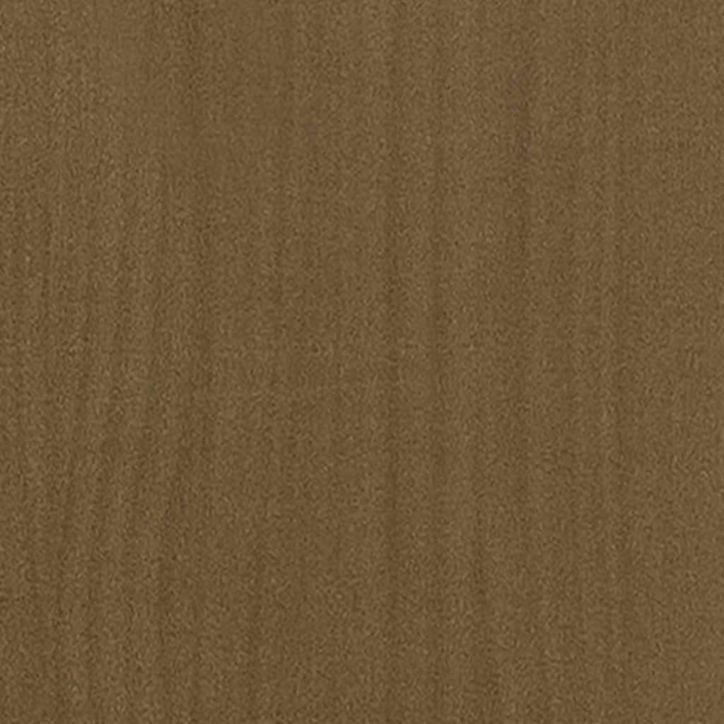 Pflanzkübel Honigbraun 200x50x70 cm Massivholz Kiefer