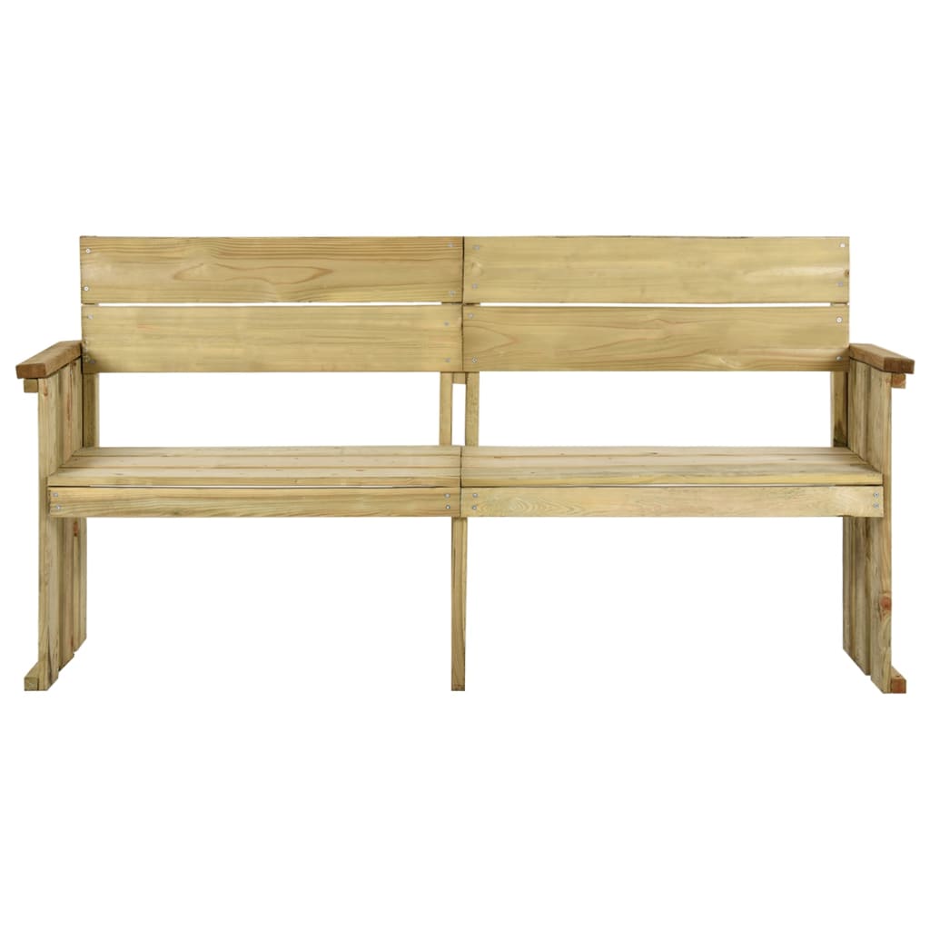 Gartenbank 172 cm Kiefernholz Imprägniert
