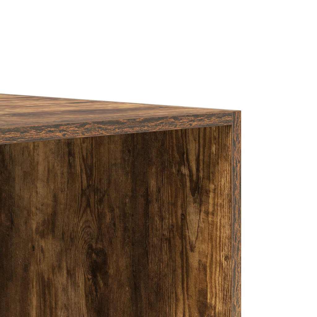 Kleiderschrank mit Schubladen Räuchereiche 50x50x200 cm