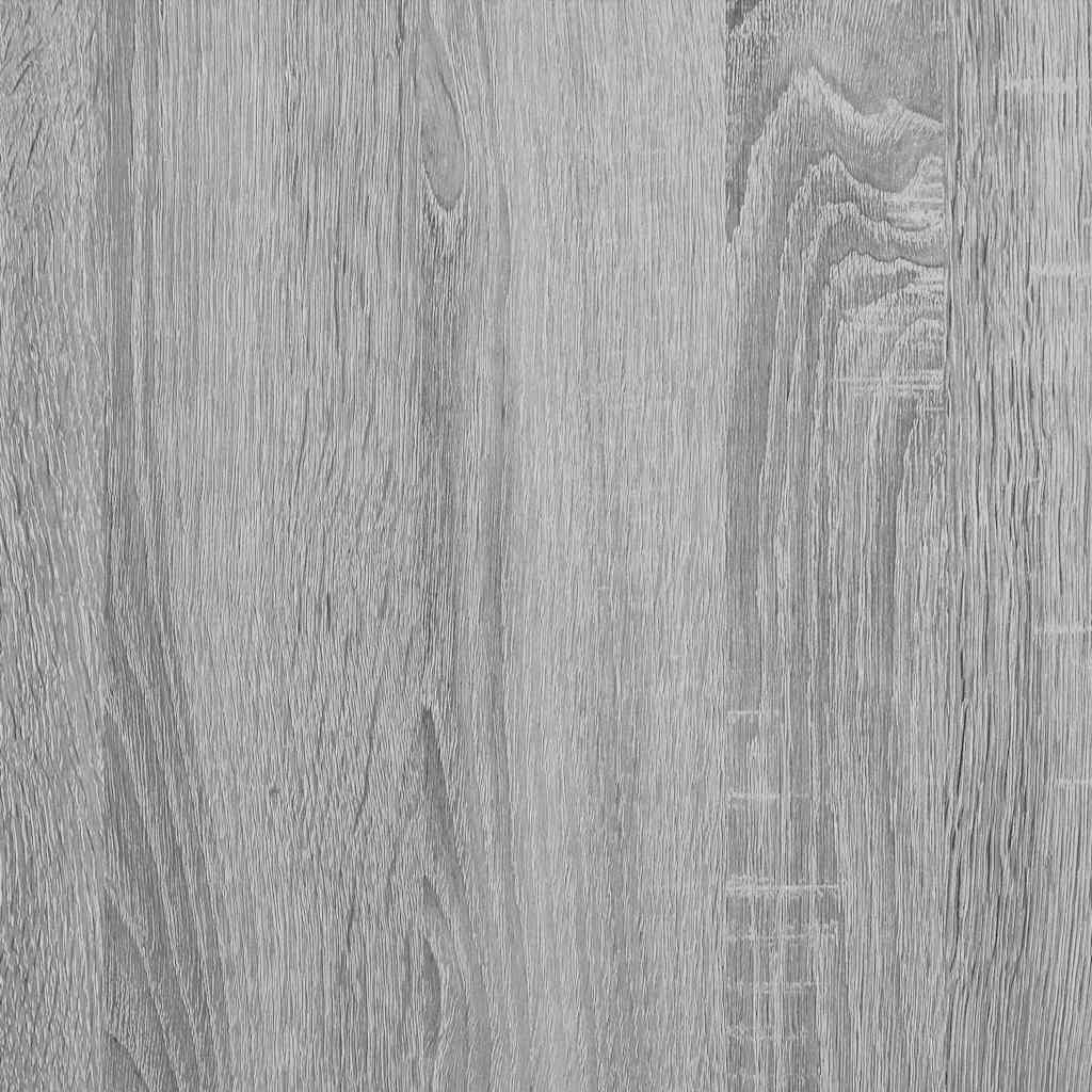 Kleiderschrank mit Schubladen Grau Sonoma 50x50x200 cm