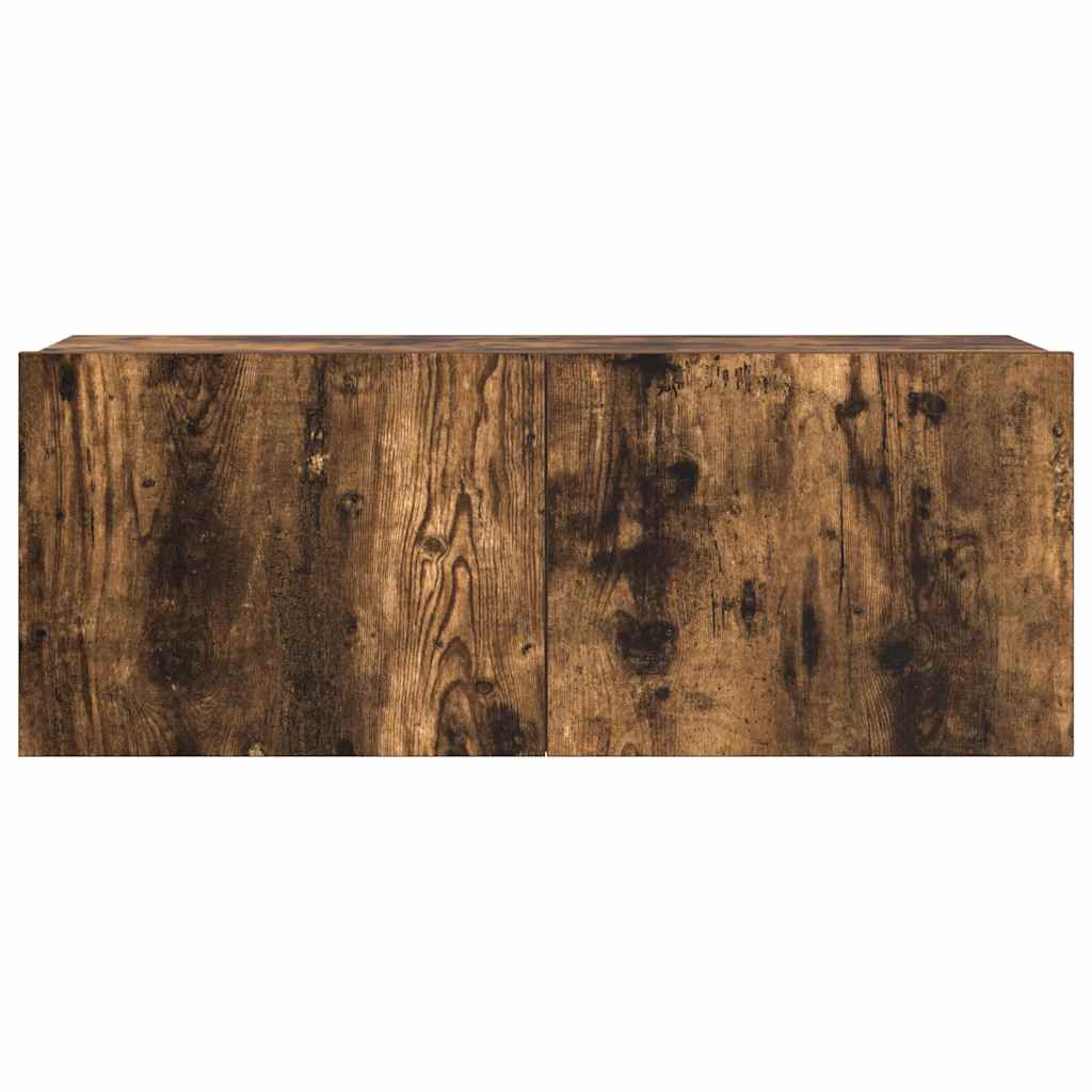 5-tlg. TV-Schrank-Set Räuchereiche Holzwerkstoff