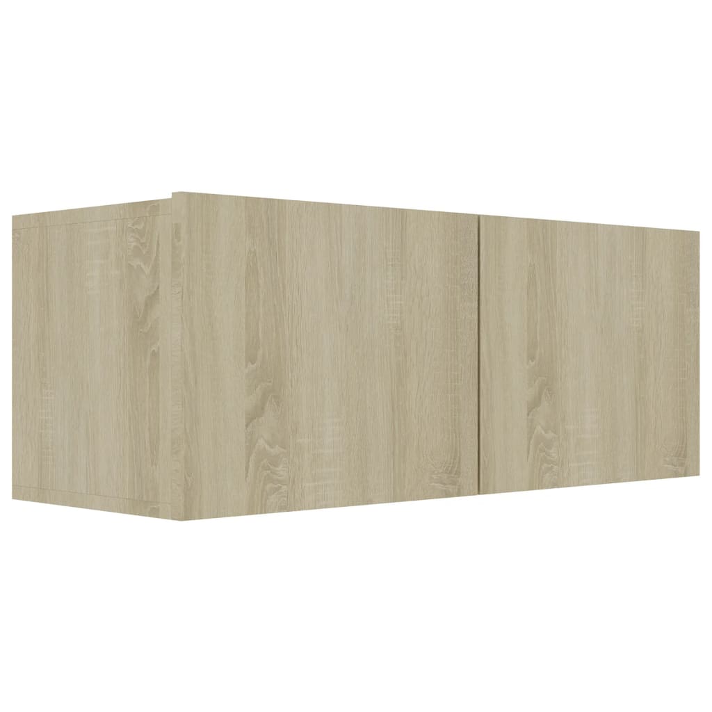 8-tlg. TV-Schrank-Set Sonoma-Eiche Holzwerkstoff