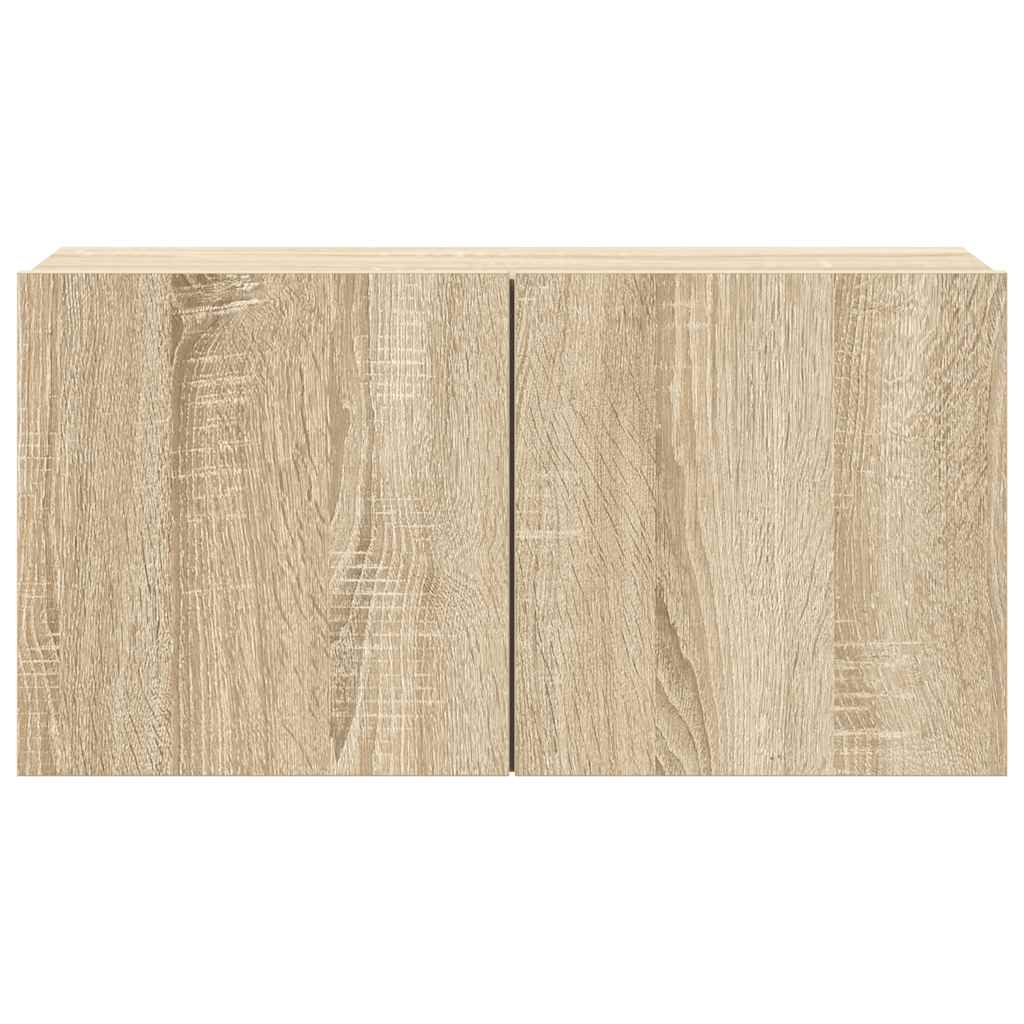 7-tlg. TV-Schrank-Set Sonoma-Eiche Holzwerkstoff
