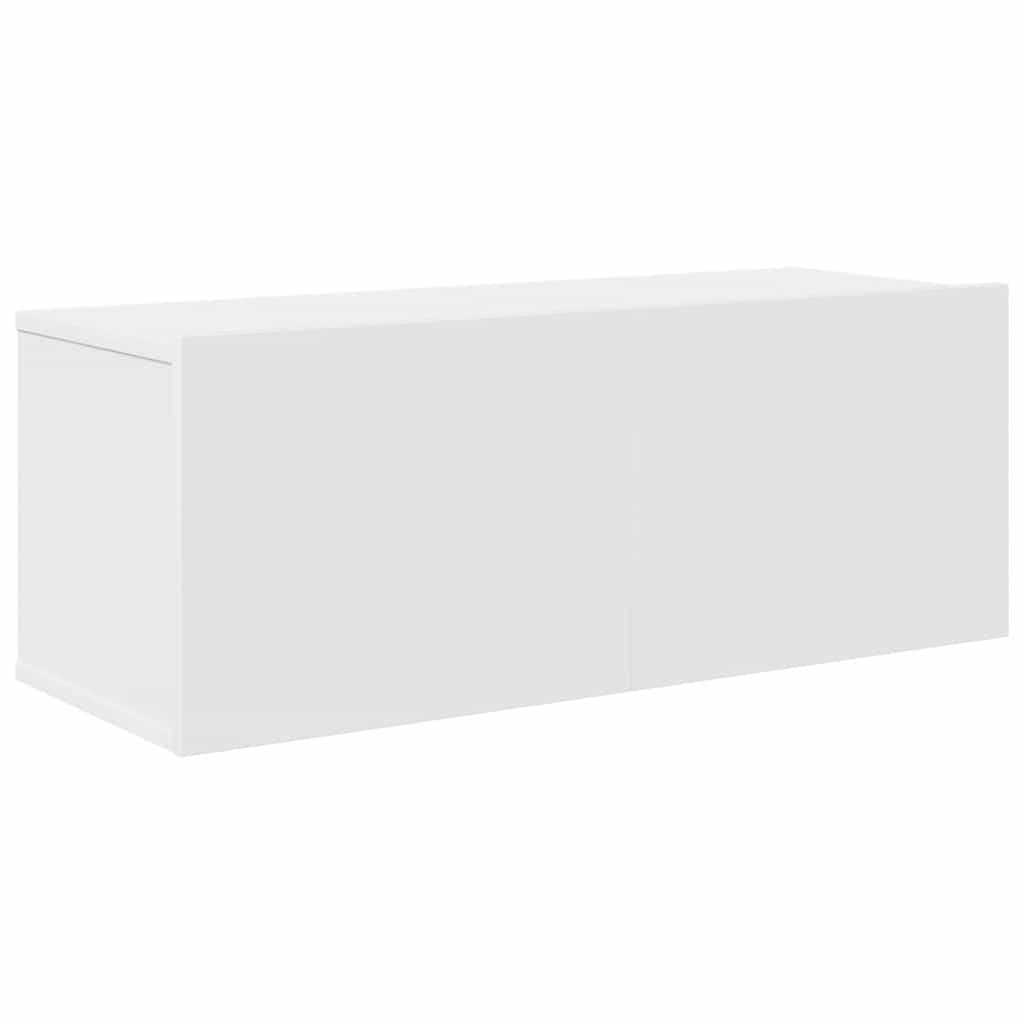 7-tlg. TV-Schrank-Set Weiß Holzwerkstoff