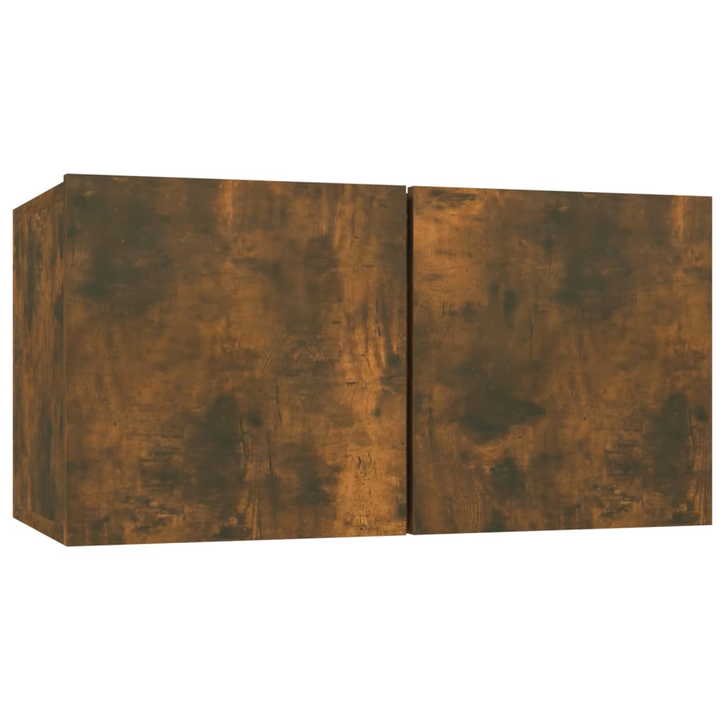 TV-Wandschrank Räuchereiche Holzwerkstoff