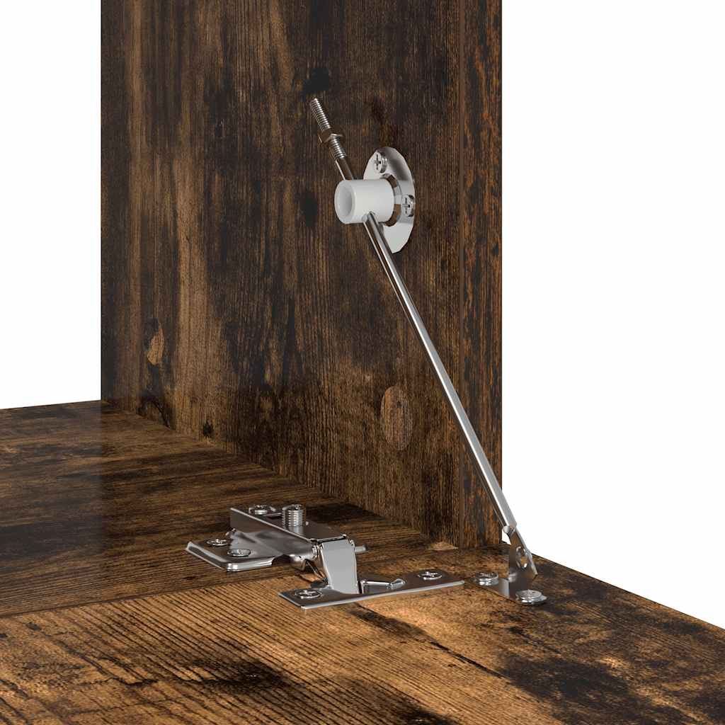 4-tlg. TV-Schrank-Set Räuchereiche Holzwerkstoff