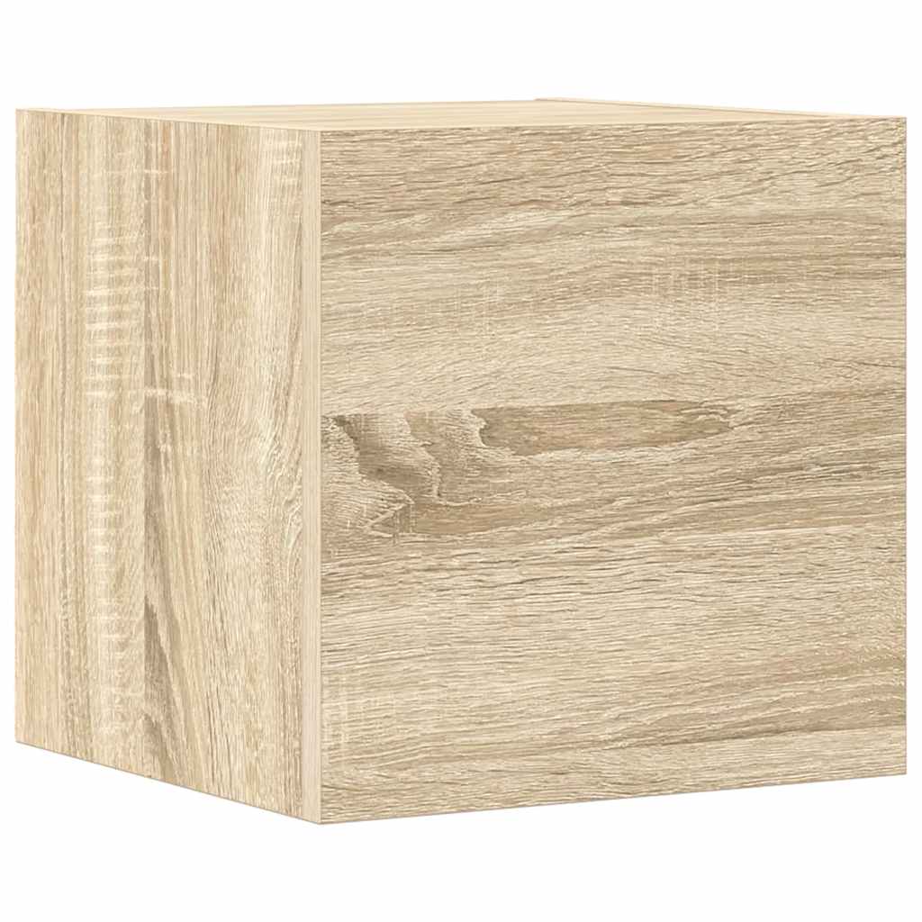 4-tlg. TV-Schrank-Set Sonoma-Eiche Holzwerkstoff