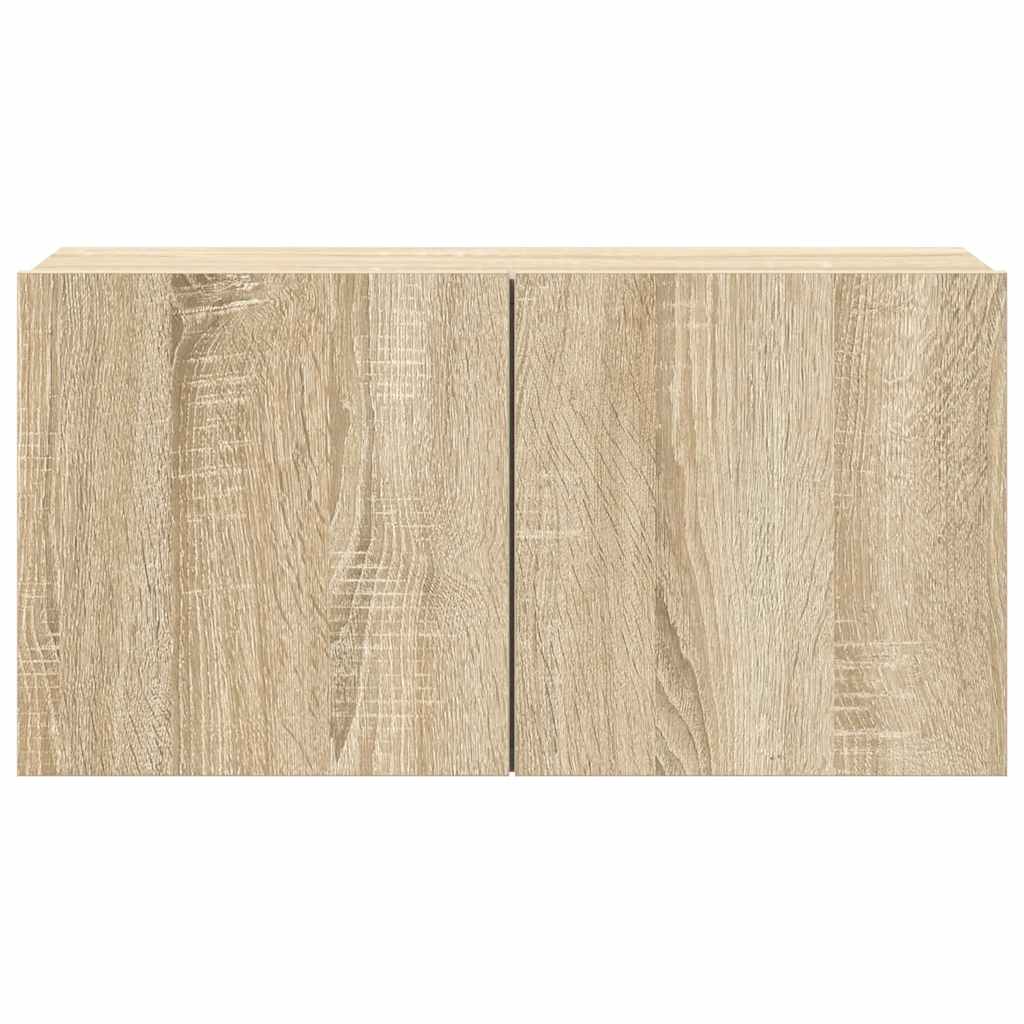 4-tlg. TV-Schrank-Set Sonoma-Eiche Holzwerkstoff