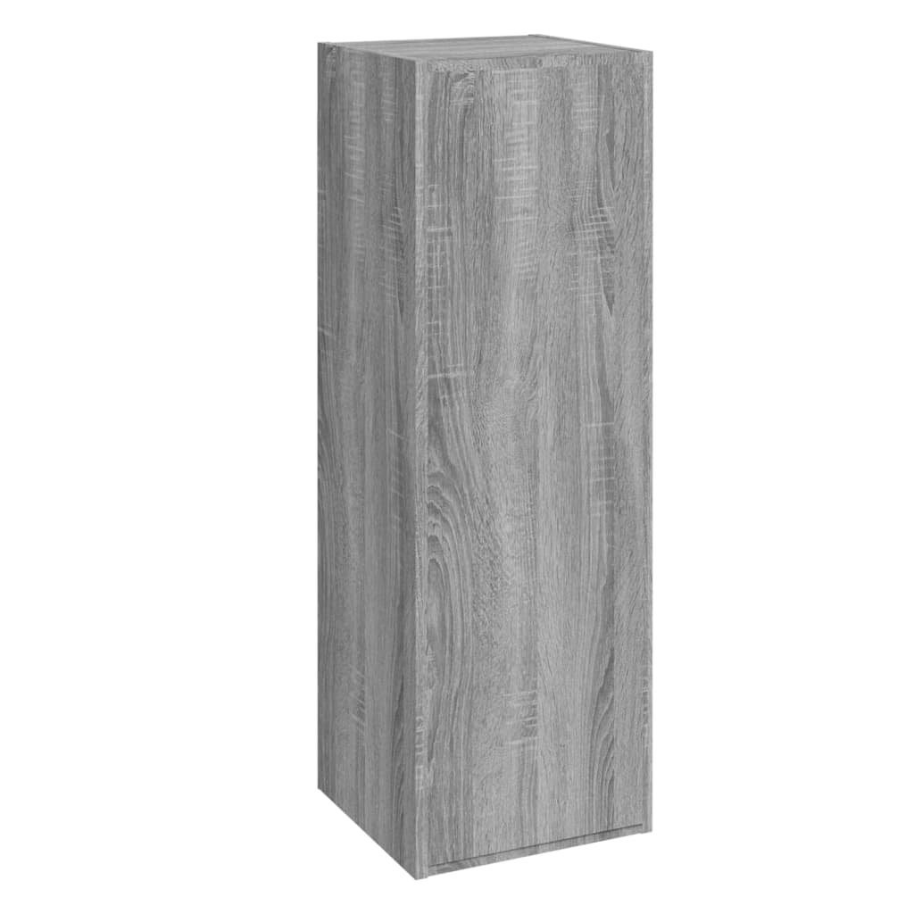 5-tlg. TV-Schrank-Set Grau Sonoma Holzwerkstoff