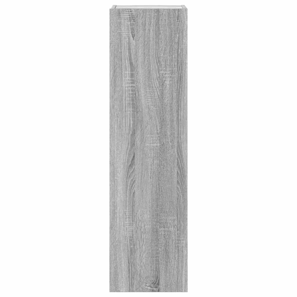 3-tlg. TV-Schrank-Set Grau Sonoma Holzwerkstoff