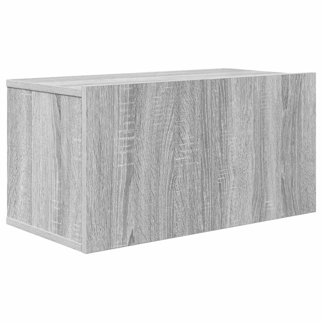 10-tlg. TV-Schrank-Set Grau Sonoma Holzwerkstoff