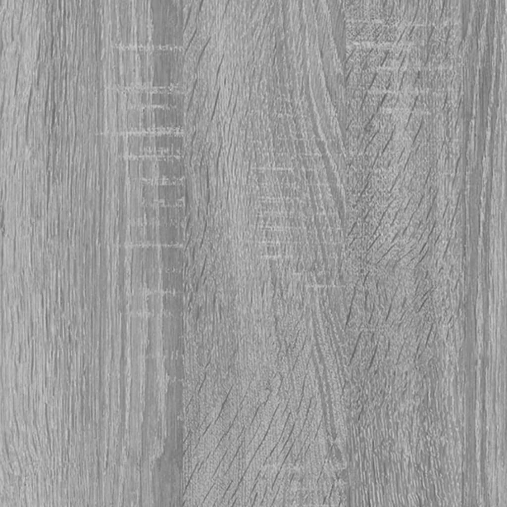 7-tlg. TV-Schrank-Set Grau Sonoma Holzwerkstoff