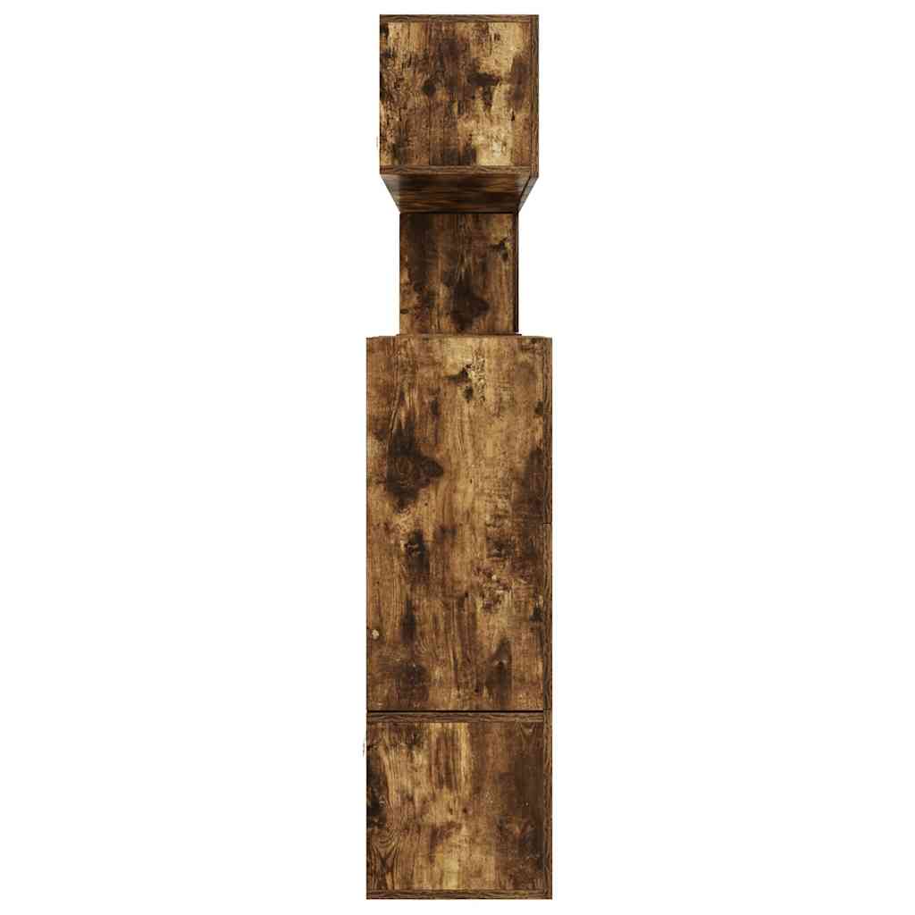 10-tlg. TV-Schrank-Set Räuchereiche Holzwerkstoff