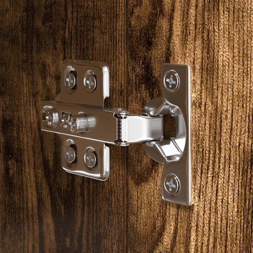 10-tlg. TV-Schrank-Set Räuchereiche Holzwerkstoff