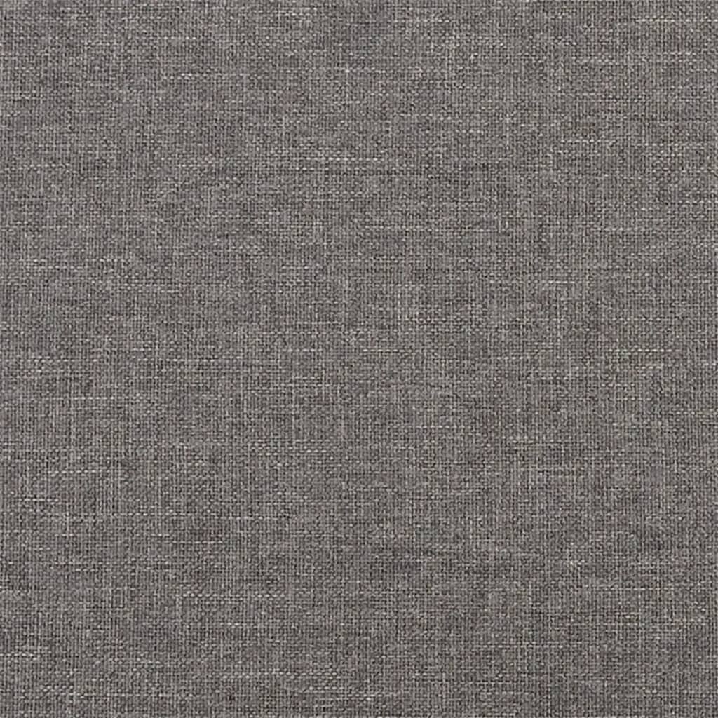 3-Sitzer-Sofa Dunkelgrau 210 cm Stoff