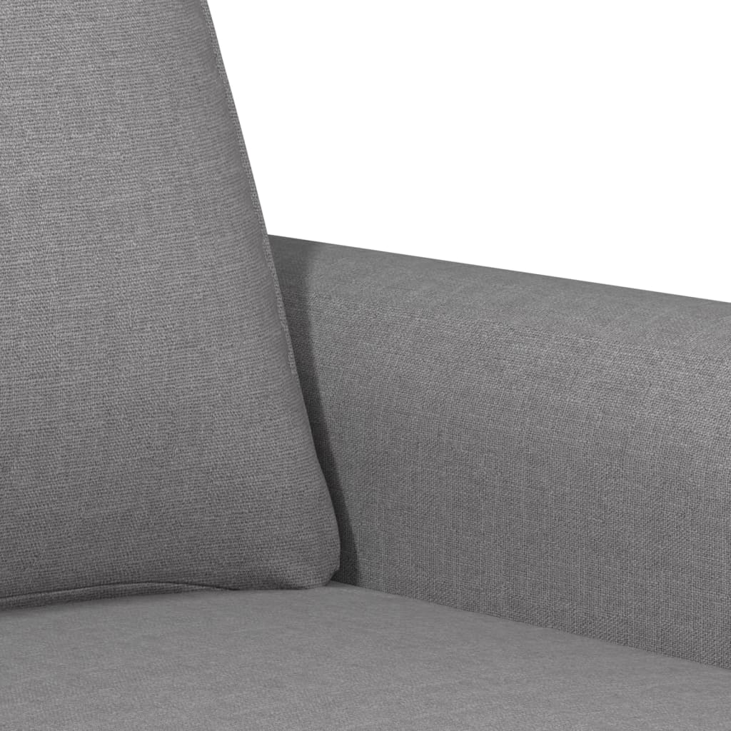 Sessel Hellgrau 60 cm Stoff