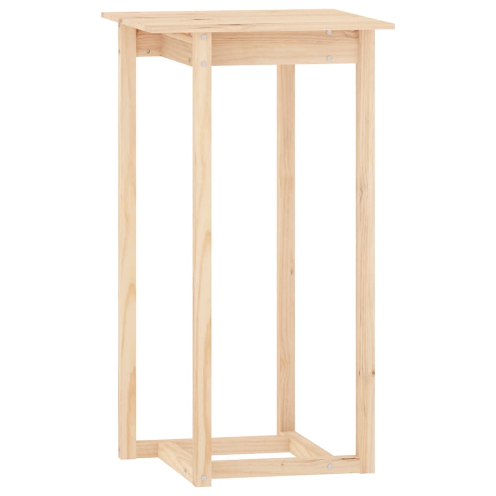 3-tlg. Bar-Set Massivholz Kiefer