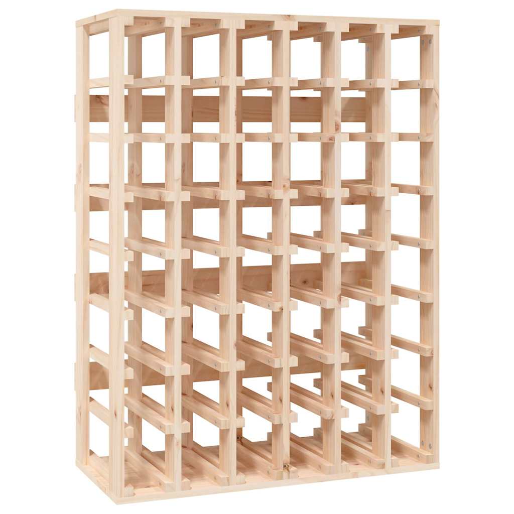 Weinregal 70x33x94 cm Massivholz Kiefer