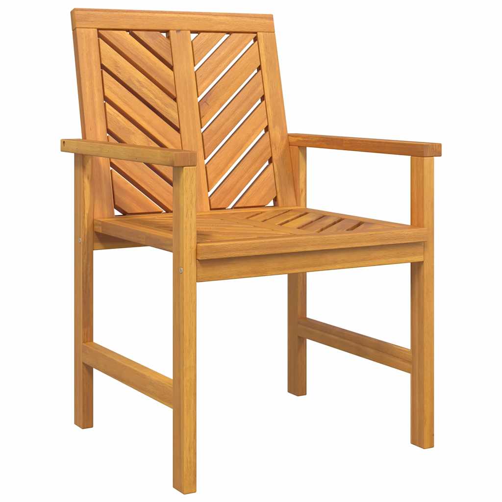 Garten Essgruppe 6 pcs Braun Massivholz Akazie