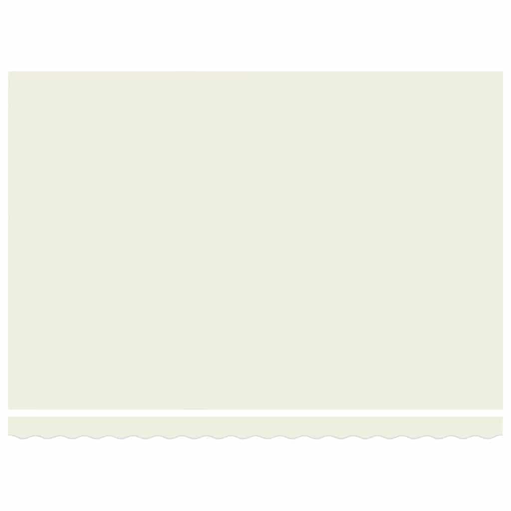Markise Einziehbar Creme 4x3 m Stoff und Aluminium