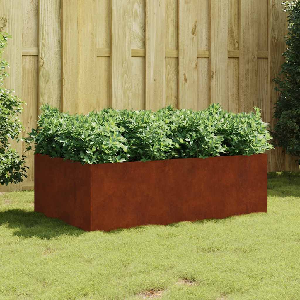 Hochbeet 120x80x40 cm Cortenstahl