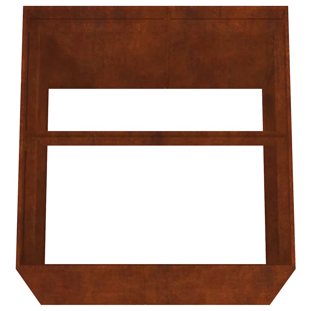 Pflanzkübel 80x80x80 cm Cortenstahl