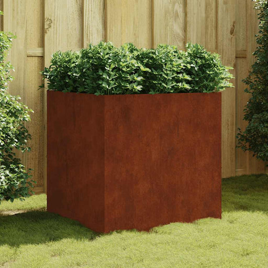 Pflanzkübel 80x80x80 cm Cortenstahl