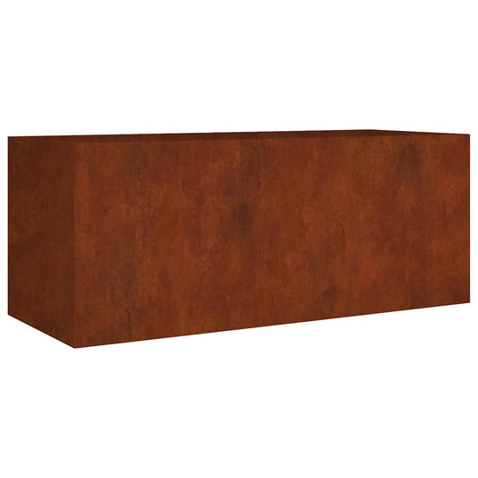 Hochbeet 200x80x80 cm Cortenstahl
