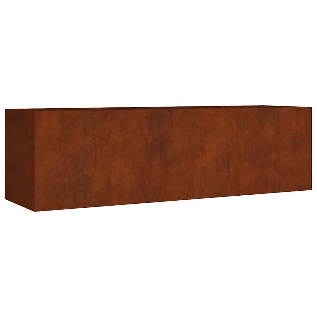 Hochbeet 280x80x80 cm Cortenstahl
