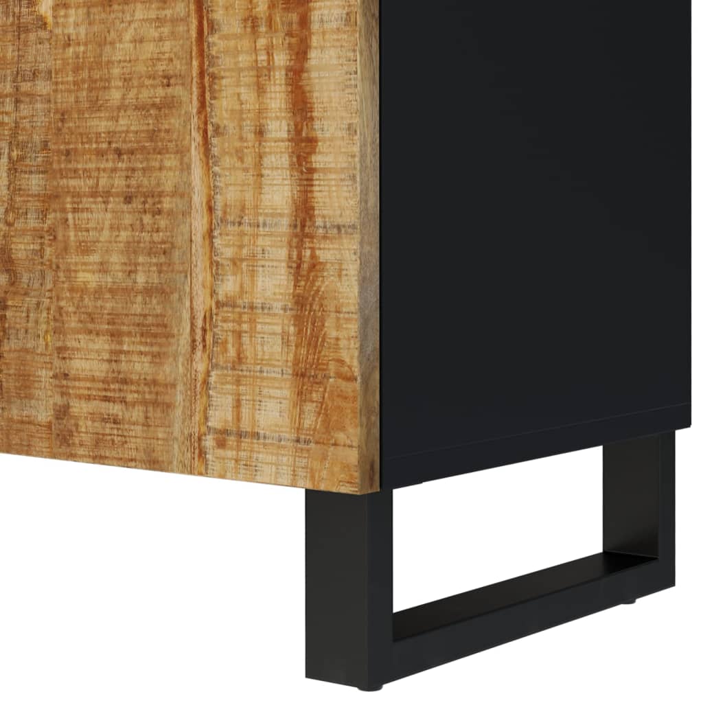 TV-Schrank 105x33,5x46 cm Massivholz Mango & Holzwerkstoff