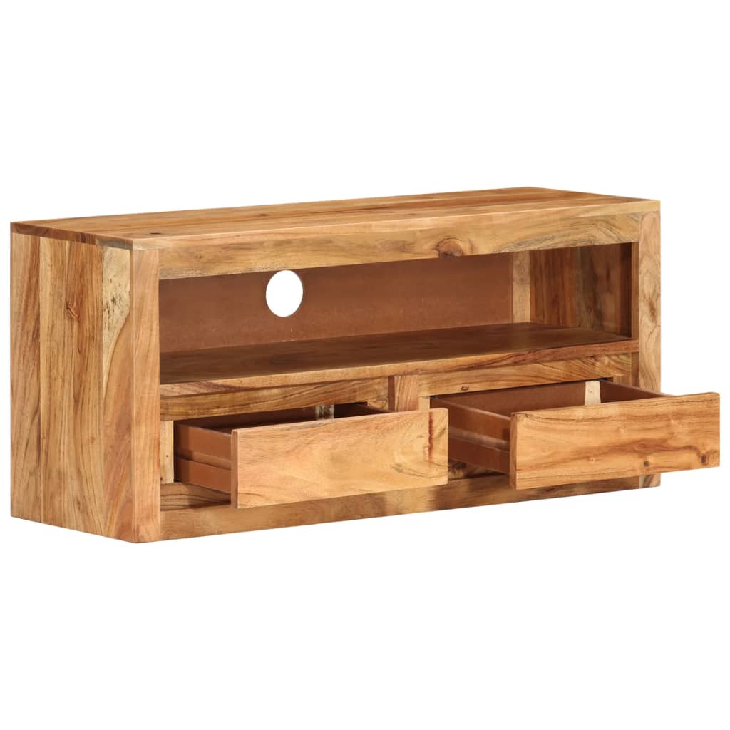 TV-Schränke 2 Stk. 88x30x40 cm Massivholz Akazie