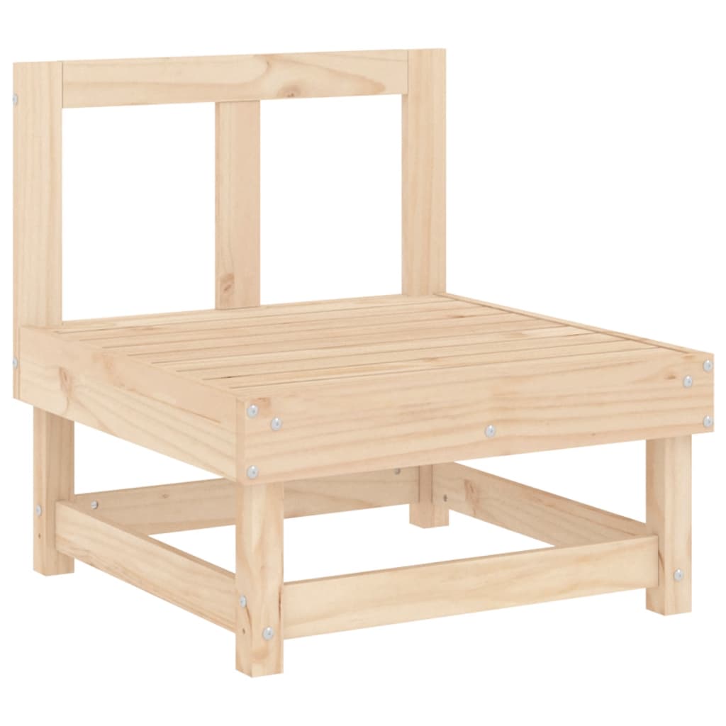 3-tlg. Garten-Lounge-Set Massivholz Kiefer