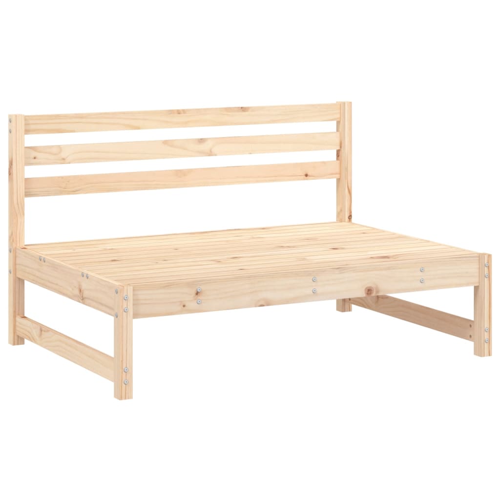 2-tlg. Garten-Lounge-Set Massivholz Kiefer