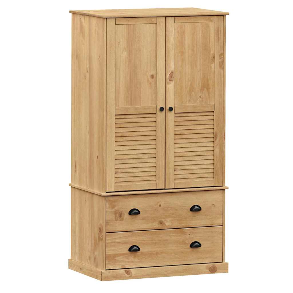 Kleiderschrank VIGO 90x55x170 cm Massivholz Kiefer