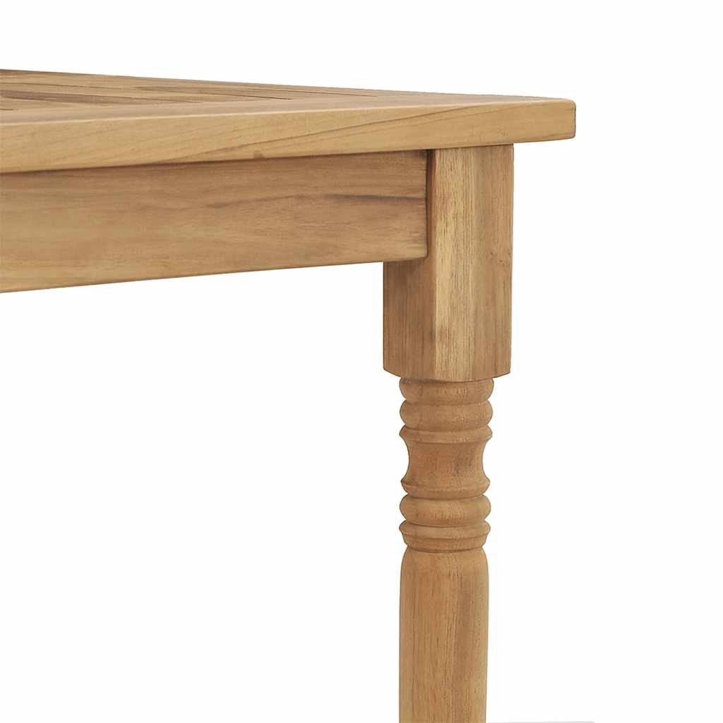 Batavia-Tisch 200x100x75 cm Massivholz Teak