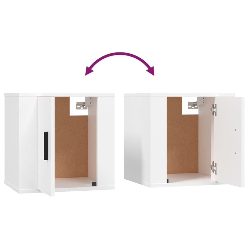 7-tlg. TV-Schrank-Set Weiß Holzwerkstoff